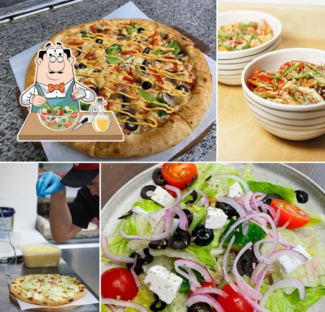 Греческий салат в "Пицца № 1"