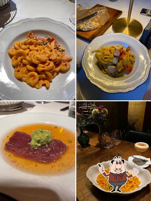 Еда в "Salone pasta&bar"