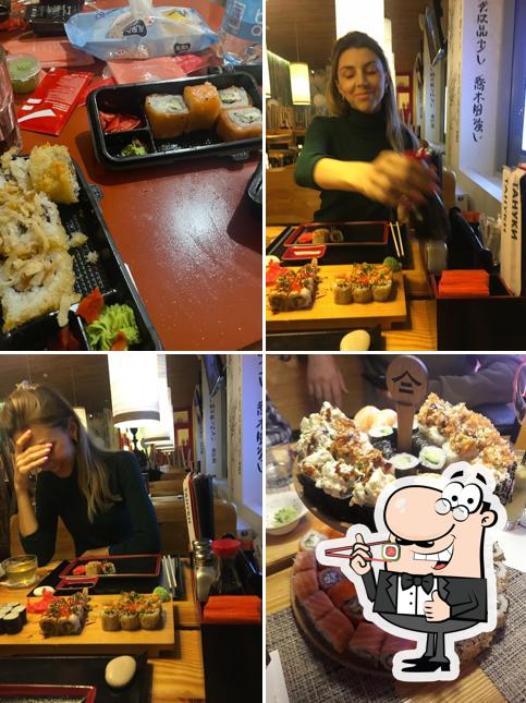 В "Тануках" попробуйте суши и роллы