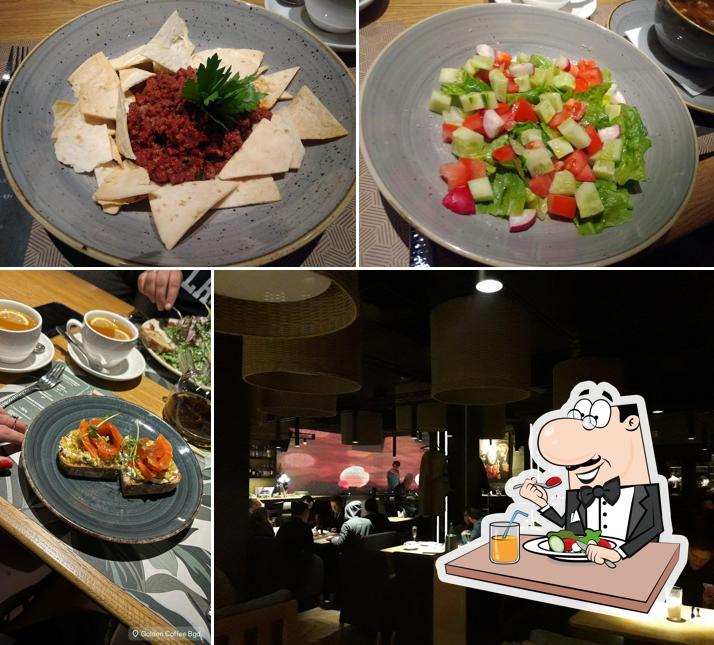 Блюда в "Голден Кофе"