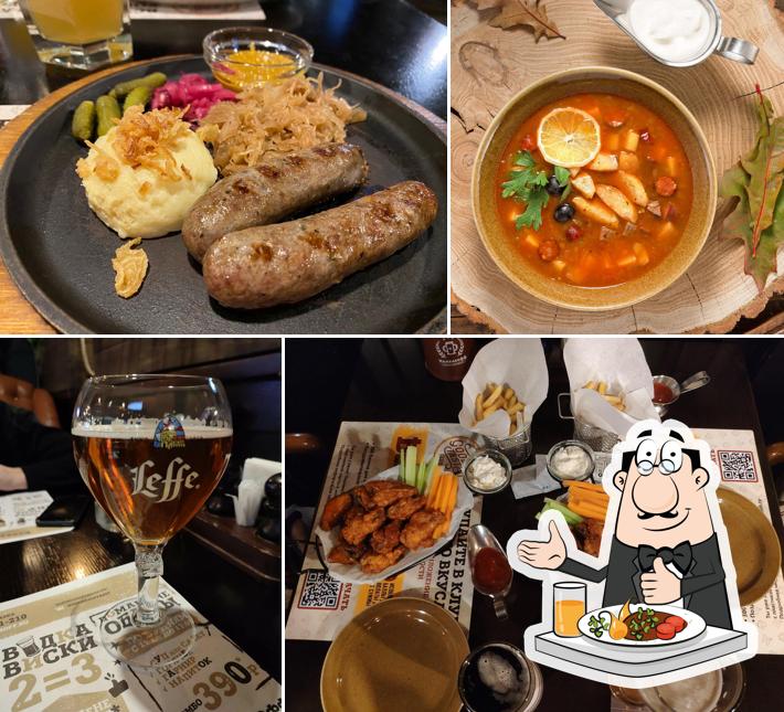 Еда в "Колбасоффе"