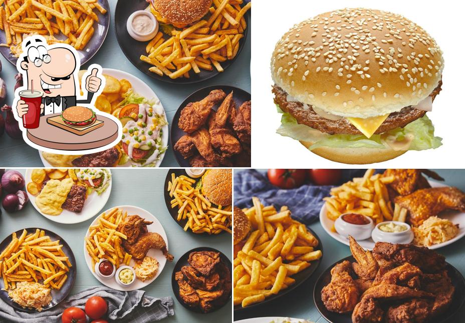 Chicken & burger