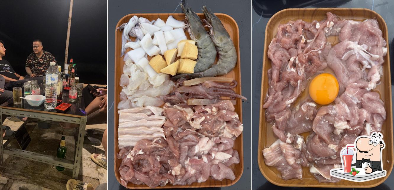 หมูกระทะ หมูแลเขา