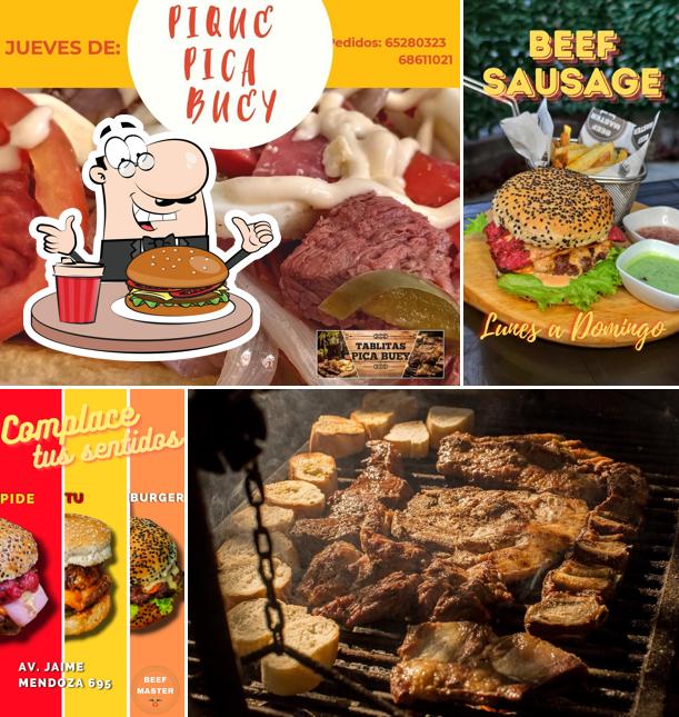 BEEF MASTER TABLITAS Y BURGERS