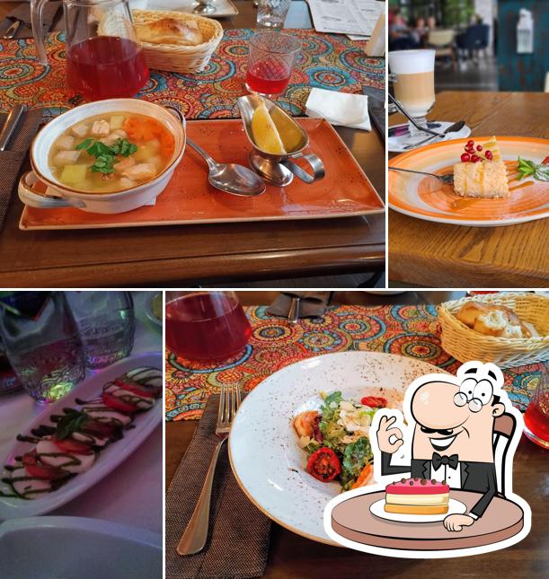 Чизкейк в "Чайхане Дюшес"