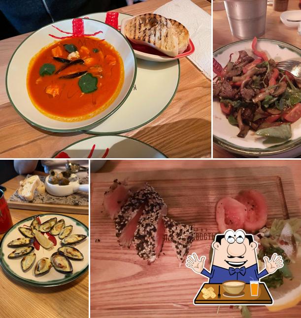 Блюда в "раковарне Клешни и Хвосты"