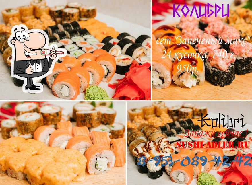 Попробуйте различные виды суши