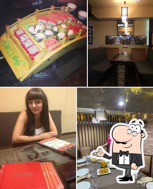 Посмотрите на внутренний интерьер "Клюква"