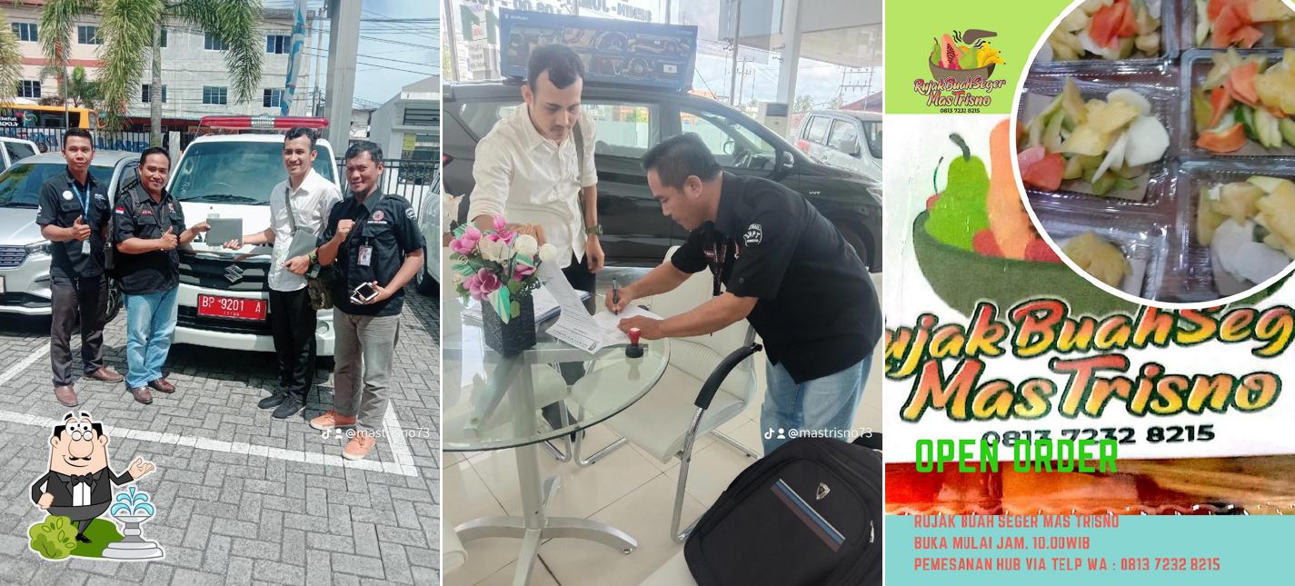 Rujak buah segar Mas Trisno