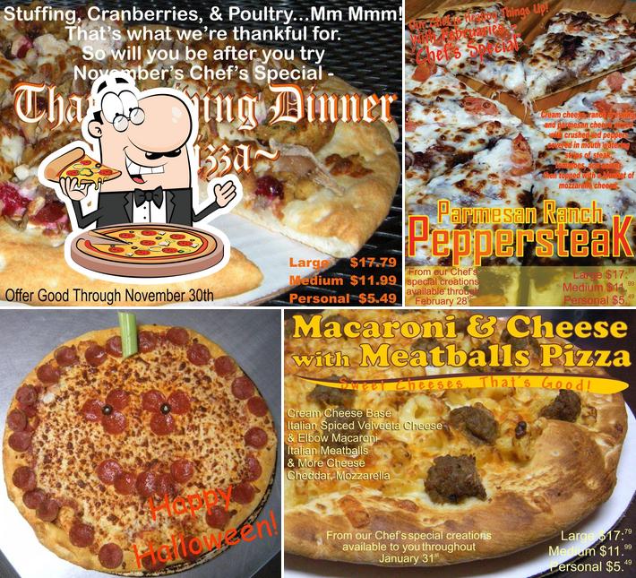 Aunt Nee's Edible Platter Pizza