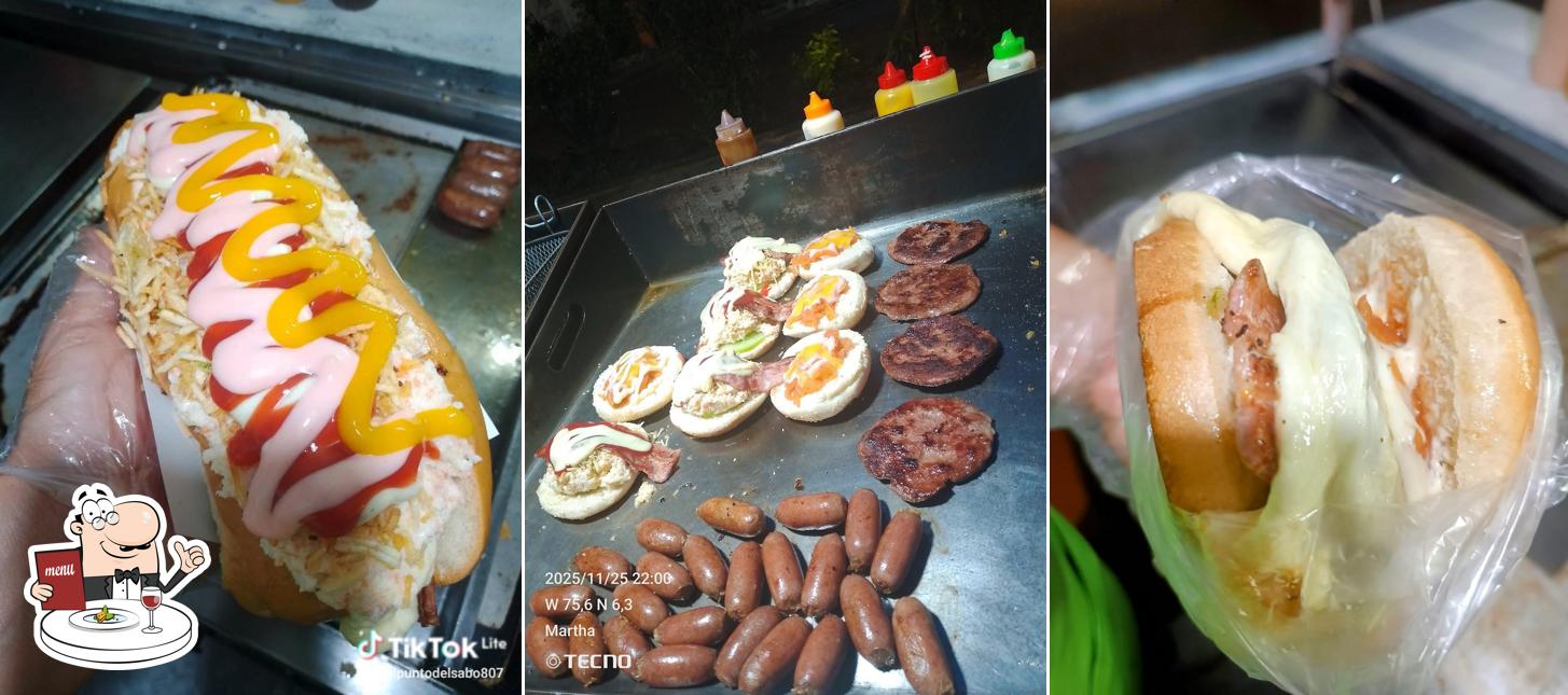 Hamburguesas y perros el punto del sabor