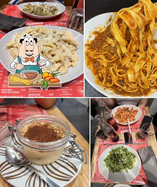 Pasta in Corso Pantheon