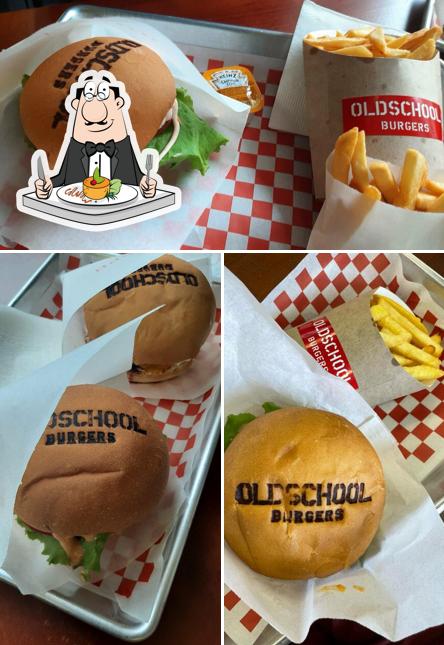 Блюда в "Oldschool burgers"