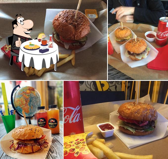 Гамбургер в "Бразерс Фуд"