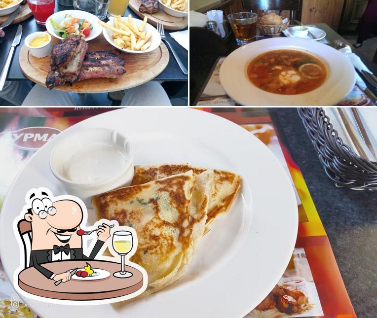 Еда в "Гурман"