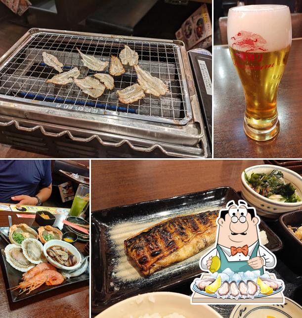 Seafood BBQ "Mekiki-no-Ginji" Kobe Station