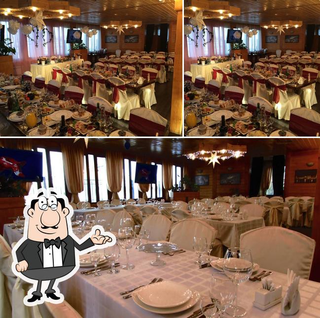 The restaurant "На Берегу»