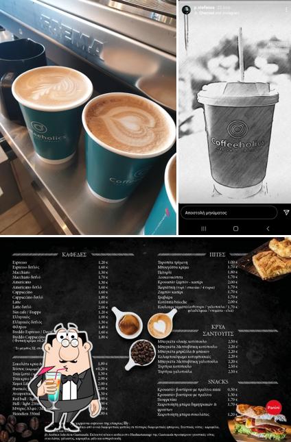 Coffeeholics take away services