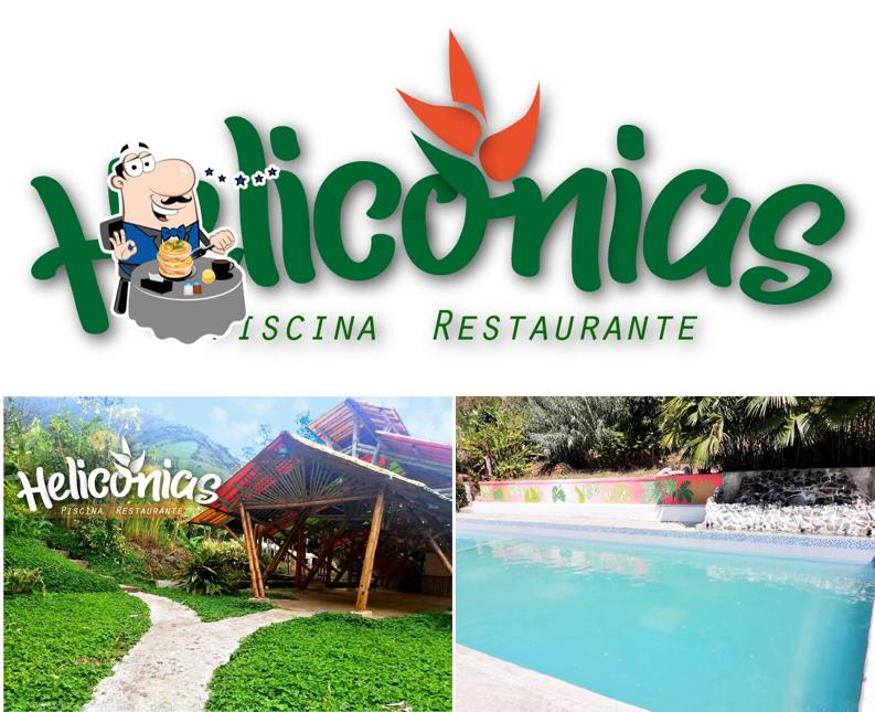 Heliconias Piscina Restaurante