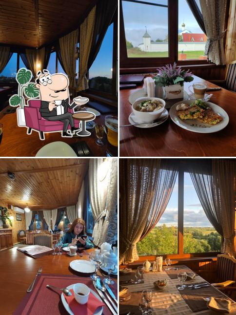 Посмотрите на внутренний интерьер "Трактира на Васильевской"