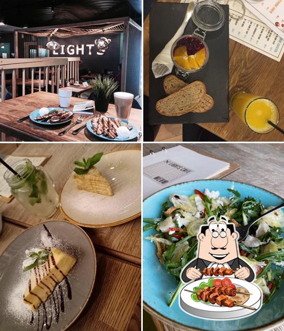 Блюда в "Кафе Lights cafe"