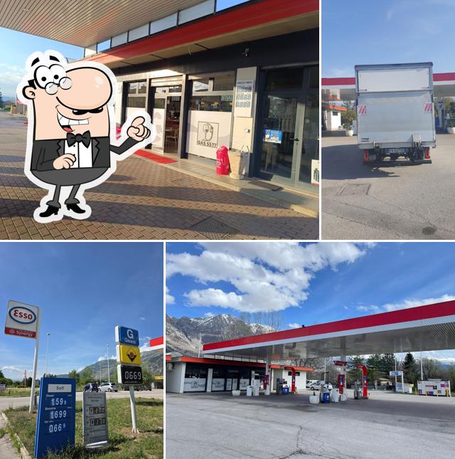 ESSO Distributore, Autolavaggio, Bar