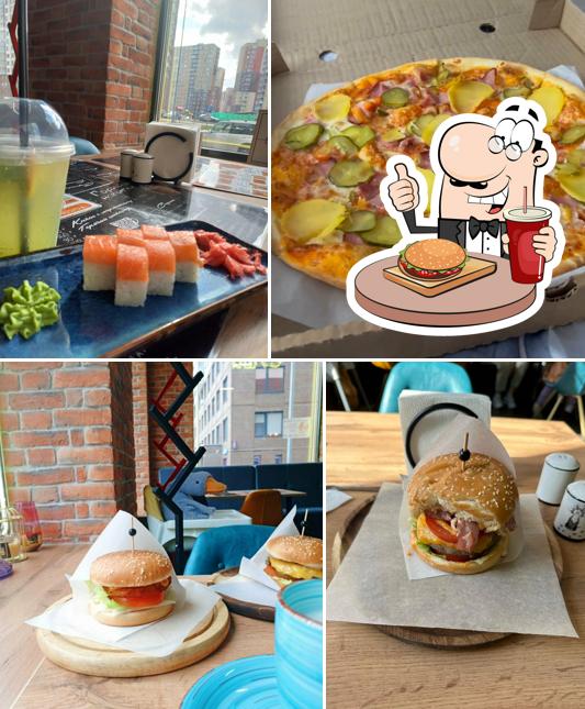 Отведайте гамбургеры в "Счастье есть"