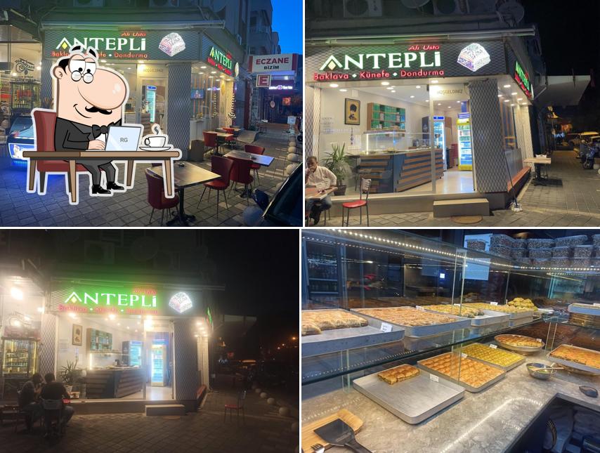 Antepli baklava künefe dondurma