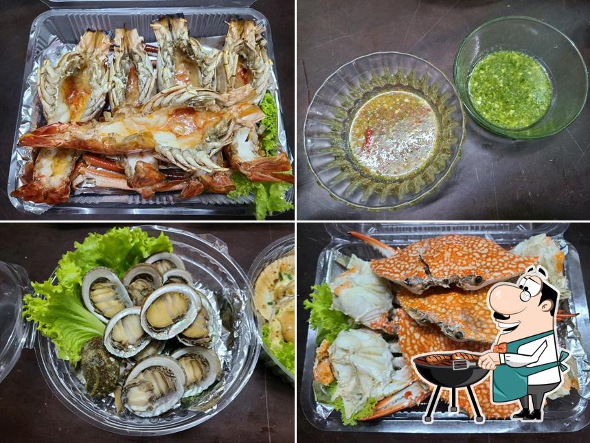 โขงเจียมกุ้งสดซีฟู้ด