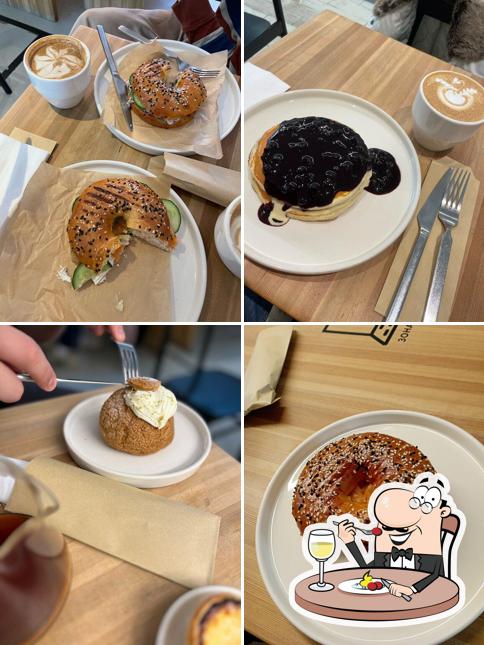 Еда в "Bloom-n-Brew Baum"