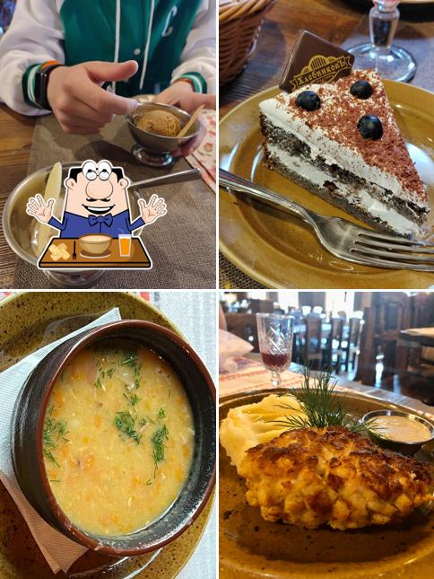 Блюда в "Трактире Хлебникове"