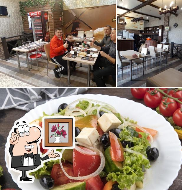 Помимо прочего, в Шашлык Юга есть внутреннее оформление и еда