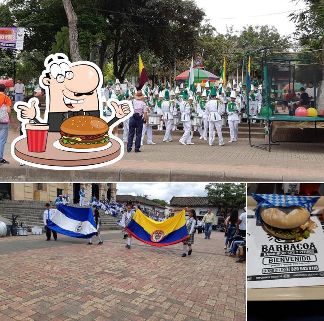 BARBACOA HAMBURGUESAS Y PERROS