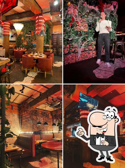 Интерьер "Пьяный плющ"