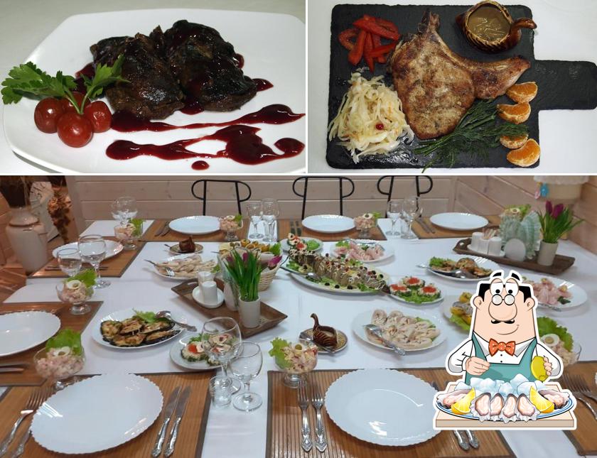 Попробуйте блюда с морепродуктами в "Русский вальс"