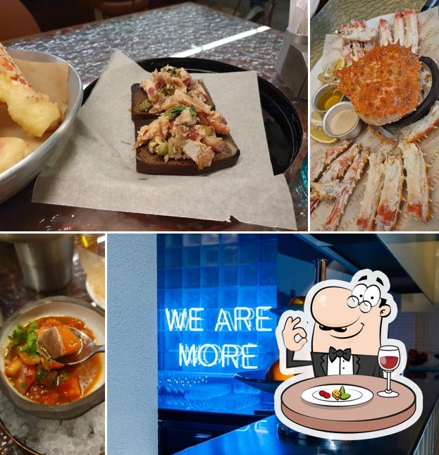 Блюда в "MORE Seafood Bar"