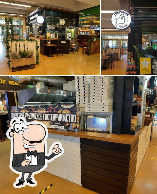 Интерьер "Ешь Руками"