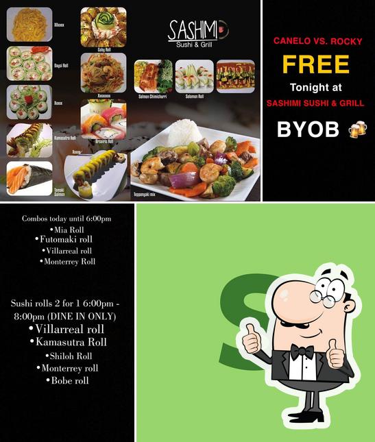 Sashimi Sushi and Grill
