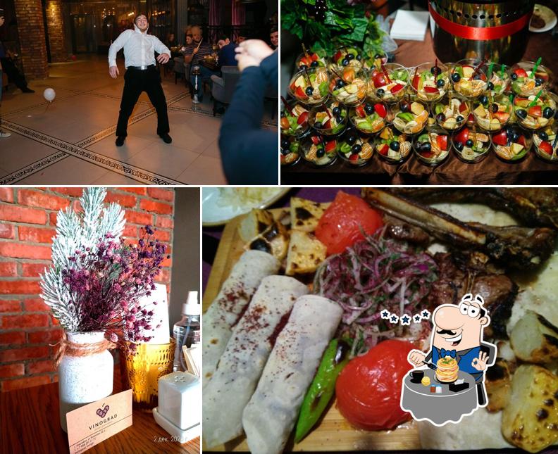 Блюда в "Винограде"