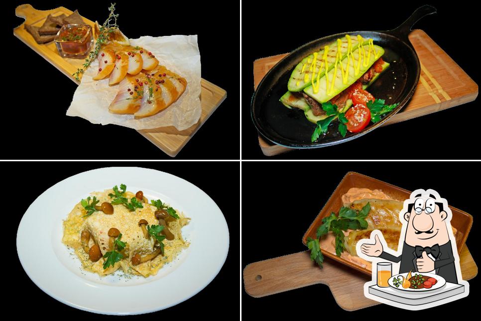 Блюда в "Славянском Базаре"