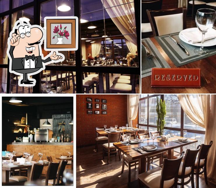 Посмотрите на внутренний интерьер "Мадиани"