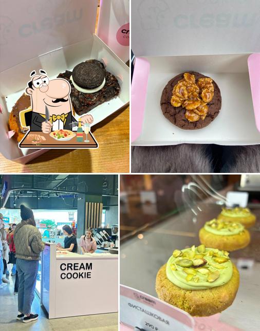 Cream cookie