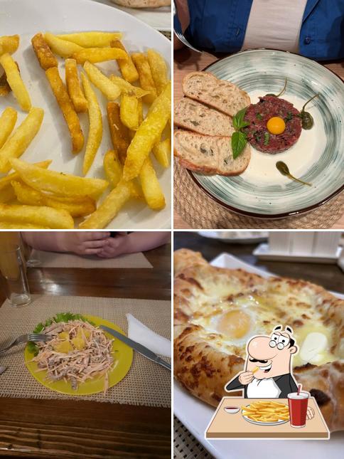 Картофель фри в "Хинкальной Клин"