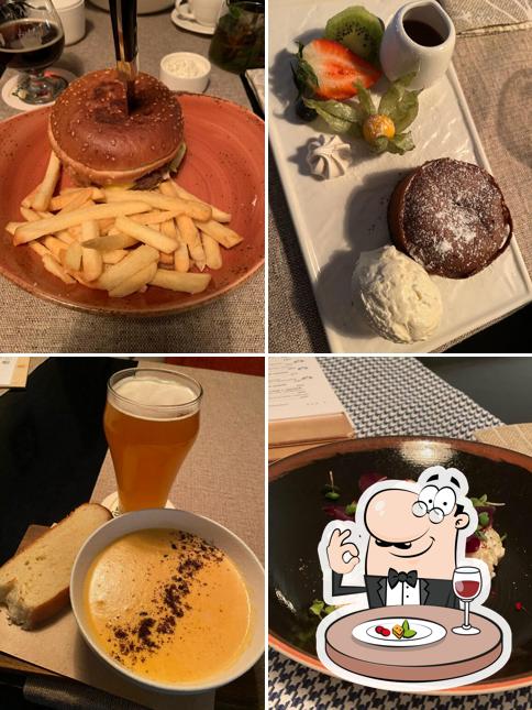 Еда в "Брюггер"