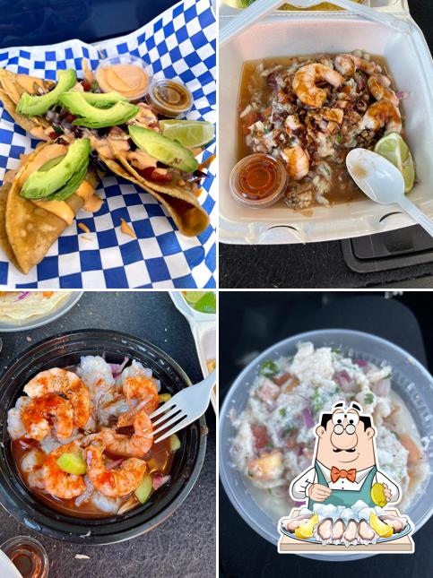 Mariscos El Guicho Paramount Fresh Mariscos Food Truck ‏مطعم البحرية