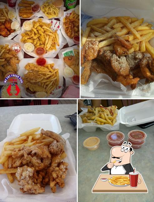 Hook Fish And Chicken