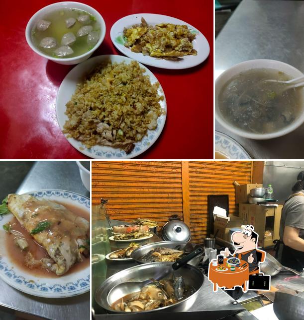 黃蚵仔煎 海鮮粥 炒飯