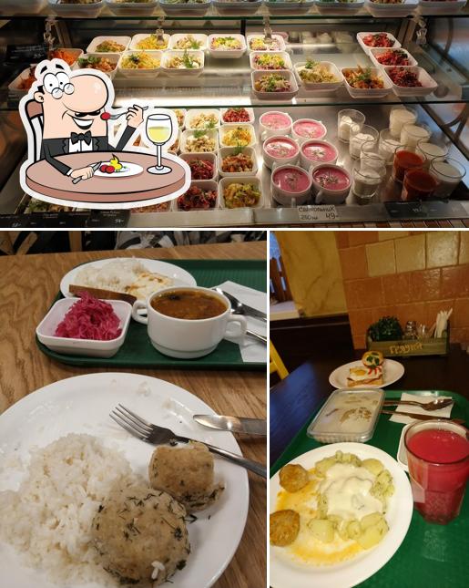 Еда в "Ромштексе По-домашнему"