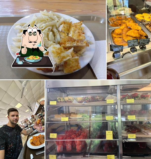 Макароны с сыром в "Столовая"