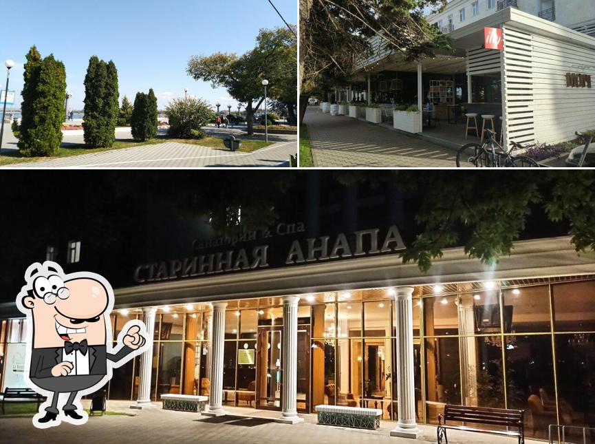 Внешнее оформление "Ресторана del Mar"